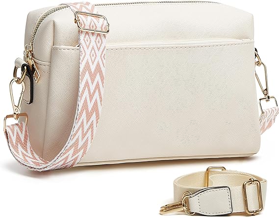 Makes Small Sling Bag for Women, Vegan Leather Fanny Pack Crossbody Bags for Women, Chest Bag With Wide Strap