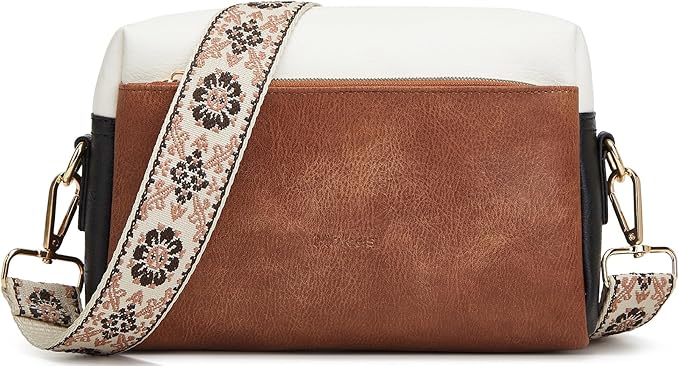 Makes Small Sling Bag for Women, Vegan Leather Fanny Pack Crossbody Bags for Women, Chest Bag With Wide Strap